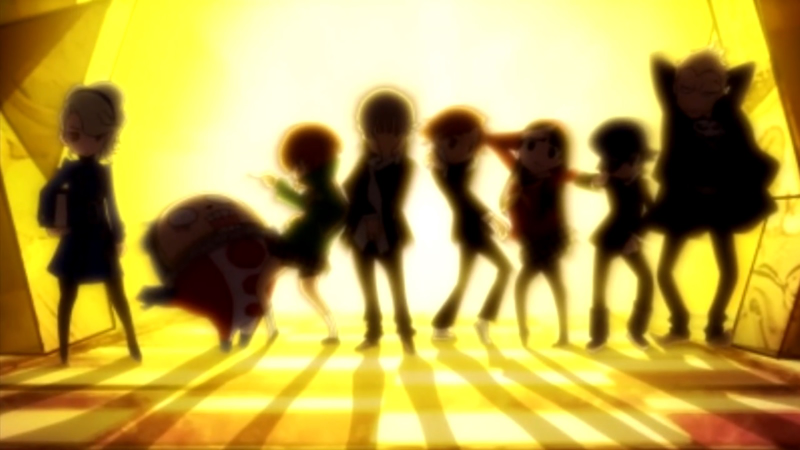 L to R: Josuke (JoJolion), Dio Brando, Jotaro, Joseph, DIO, Josuke (DiU), Giorno and Jonathan